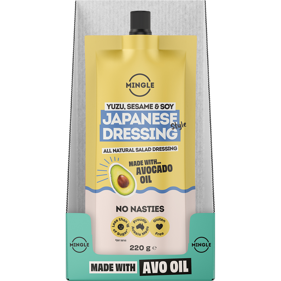 Japanese Style All Natural Salad Dressing - Display Pack
