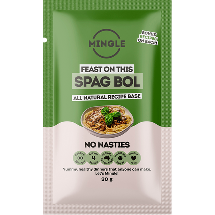 Mingle Spag Bol Speedy-Style All Natural Recipe Base