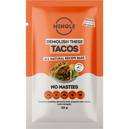 Mingle Tacos All Natural Recipe Base