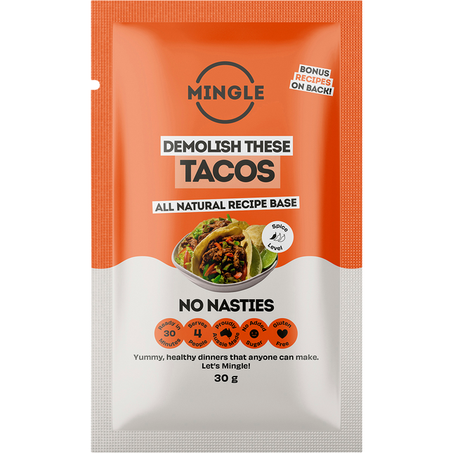Mingle Tacos All Natural Recipe Base