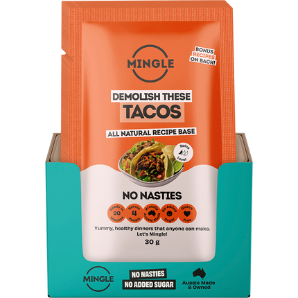 Mingle Tacos All Natural Recipe Base