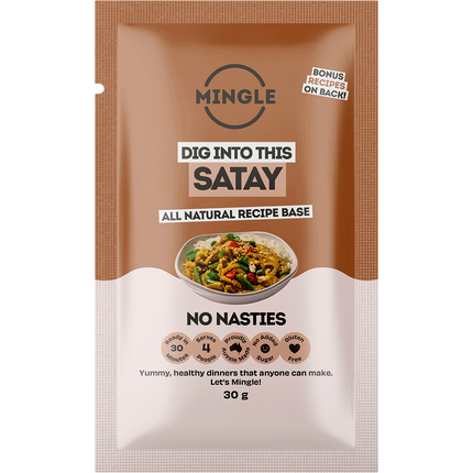 Mingle Satay All Natural Recipe Base
