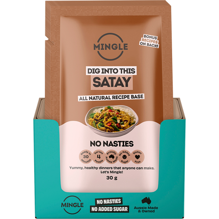 Mingle Satay All Natural Recipe Base