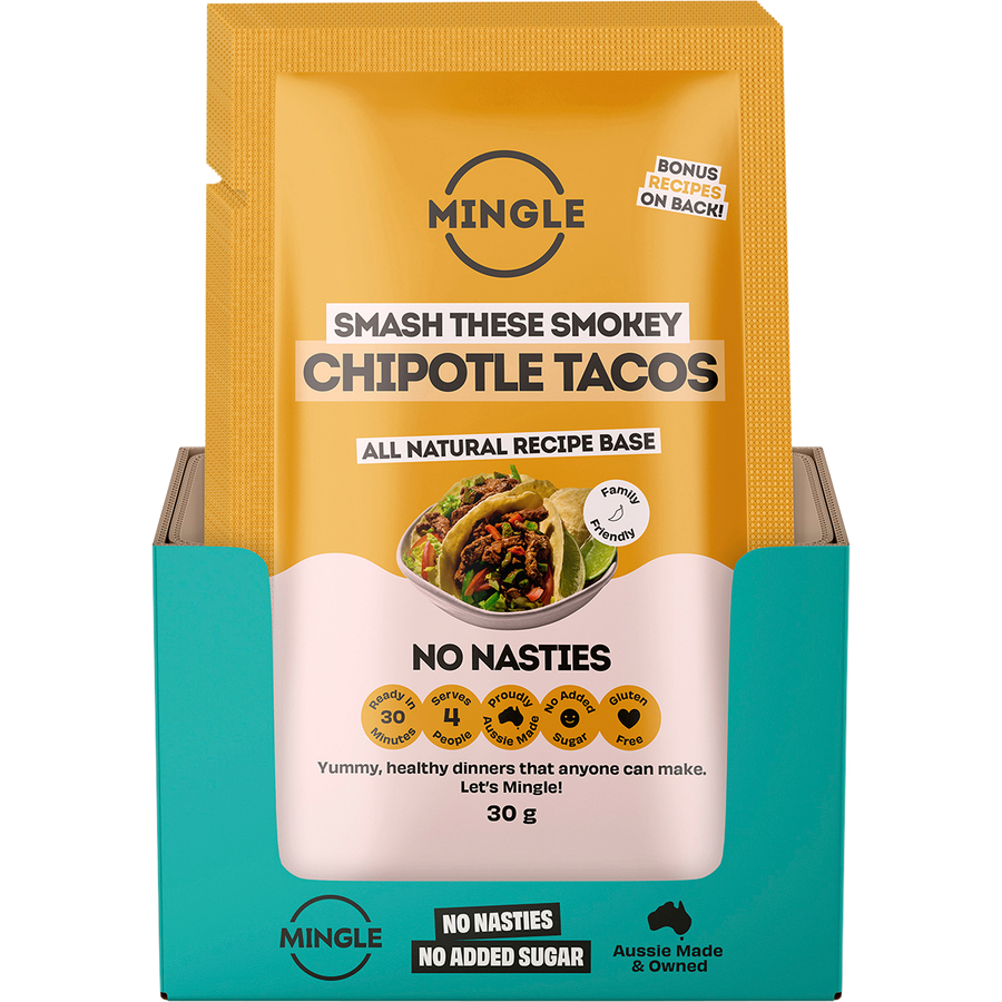 Mingle Smokey Chipotle Tacos All Natural Recipe Base