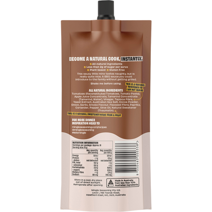 Mingle BBQ All Natural Sauce