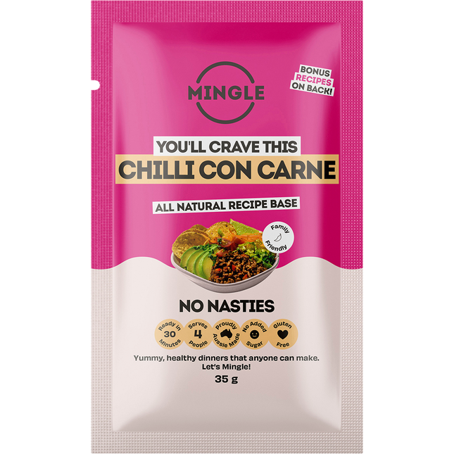 Mingle Chilli Con Carne All Natural Recipe Base