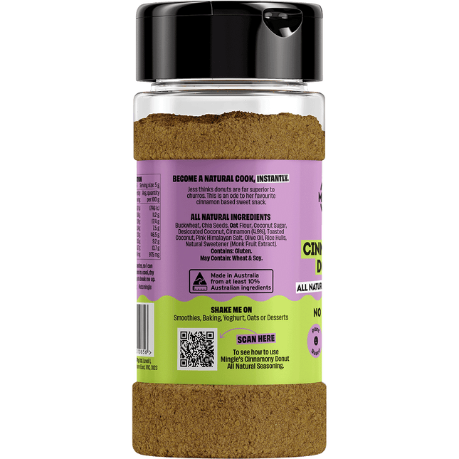 MINGLE Jess' Cinnamony Donut All Natural Sweet Topper