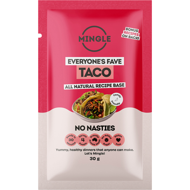 Mingle Mellow Taco All Natural Recipe Base