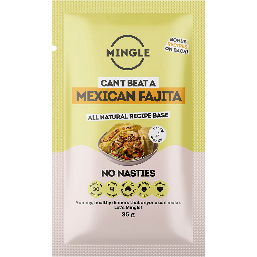 Mingle Mexican Fajita All Natural Recipe Base