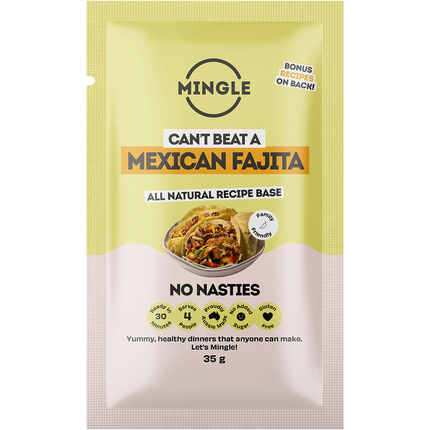 Mingle Mexican Fajita All Natural Recipe Base