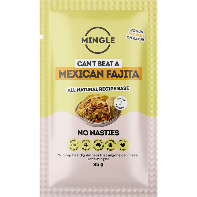Mingle Mexican Fajita All Natural Recipe Base