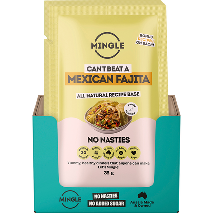 Mingle Mexican Fajita All Natural Recipe Base