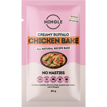 Mingle Buffalo Chicken Bake All Natural Recipe Base