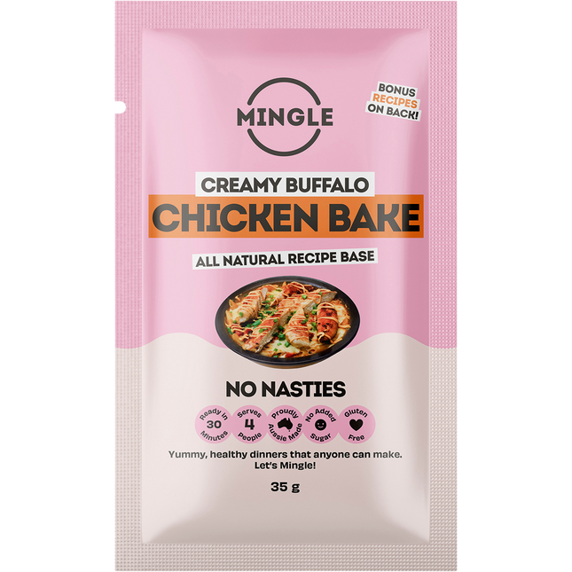 Mingle Buffalo Chicken Bake All Natural Recipe Base