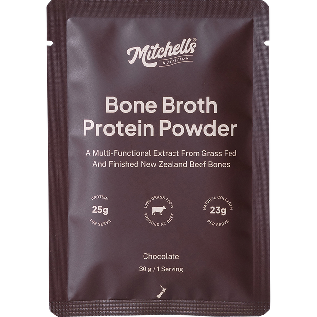 Mitchells Nutrition Bone Broth Protein Powder Chocolate