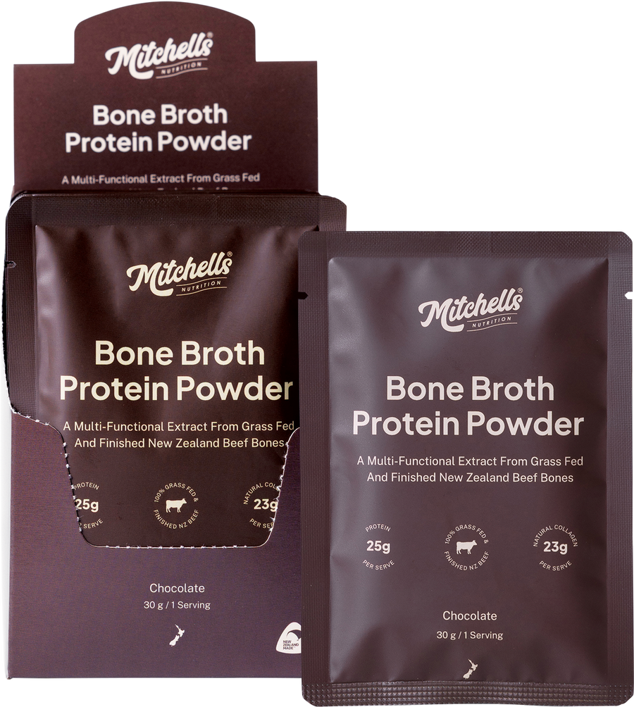 Mitchells Nutrition Bone Broth Protein Powder Chocolate