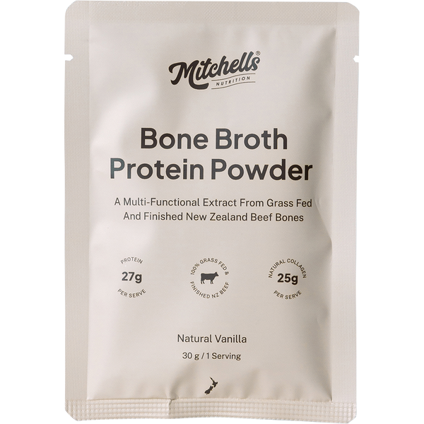 Mitchells Nutrition Bone Broth Protein Powder Vanilla