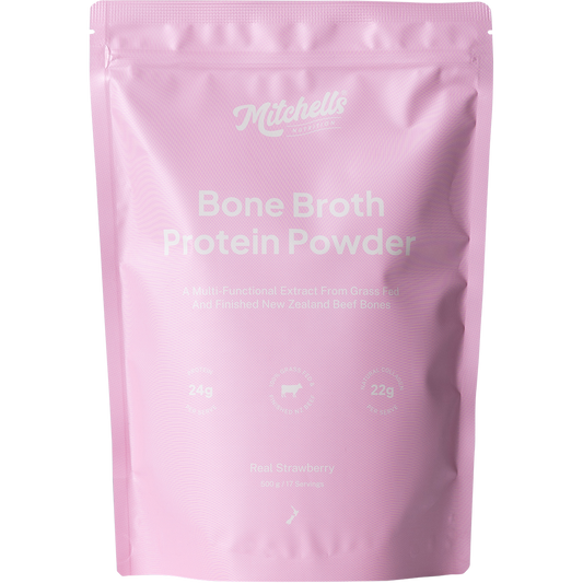 Bone Broth Protein Powder Real Strawberry