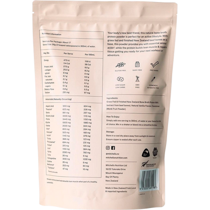 Bone Broth Protein Powder Vanilla