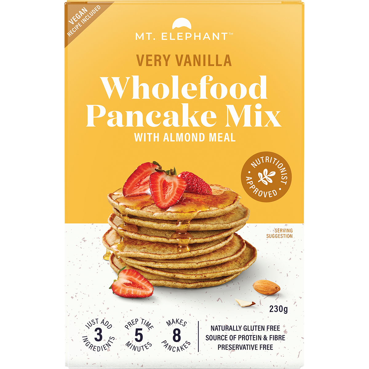 Wholefood Pancake Mix Very Vanilla
