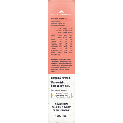Wholefood Pancake Mix Buttermylk