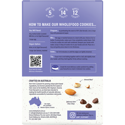 Wholefood Cookie Mix Double Choc