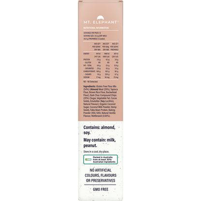 Wholefood Cookie Mix Chocolate Chip