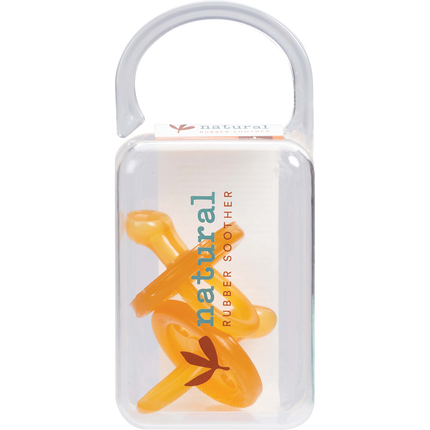 Soother Twin Pack Large Orthodontic 6 mths +
