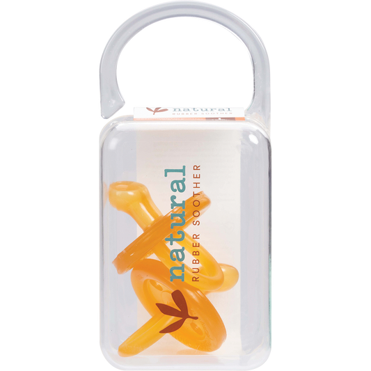 Soother Twin Pack Large Orthodontic 6 mths +