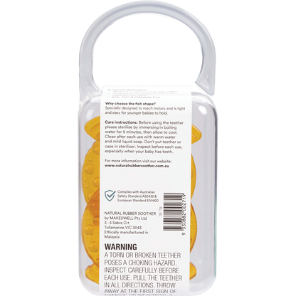 Teether Twin Pack Fish