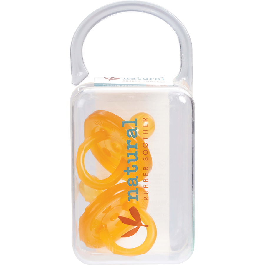 Soother Twin Pack Small Rounded 0-3 mths
