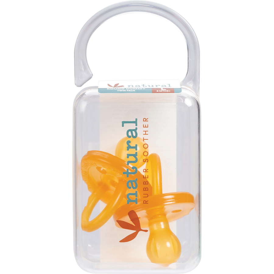 Soother Twin Pack Large Rounded 6 mths +