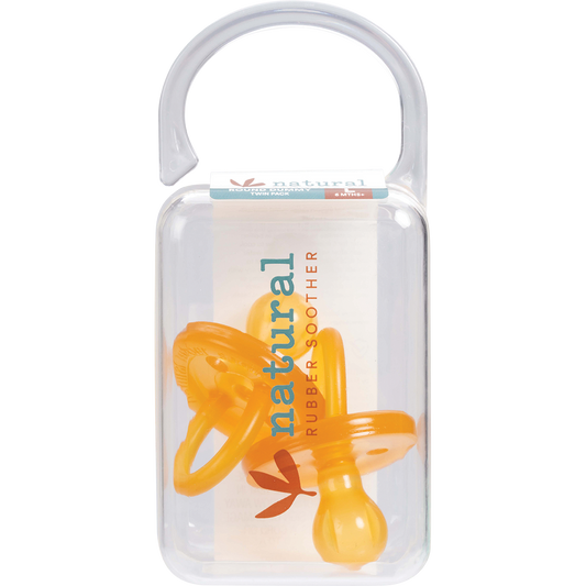 Soother Twin Pack Large Rounded 6 mths +