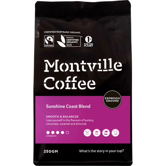 Coffee Ground Espresso Sunshine Coast Blend