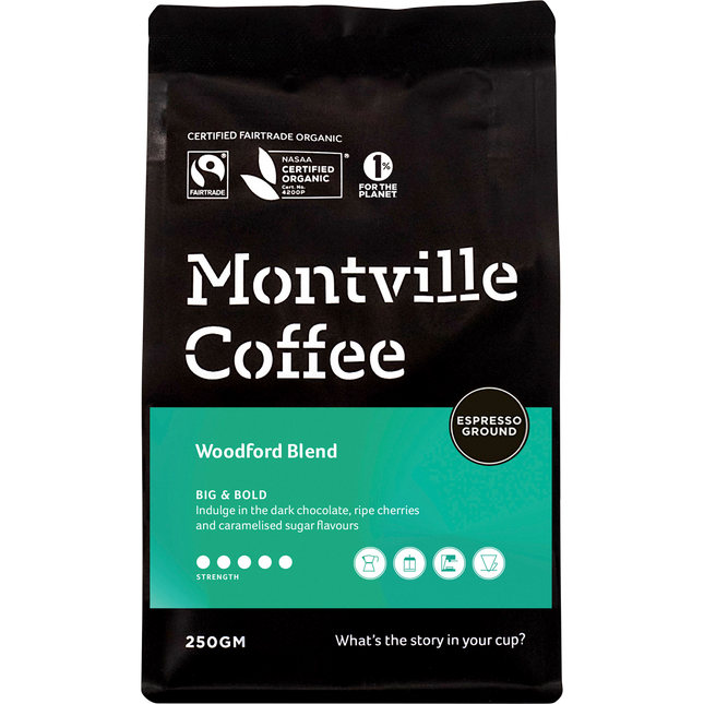 Coffee Ground Espresso Woodford Blend