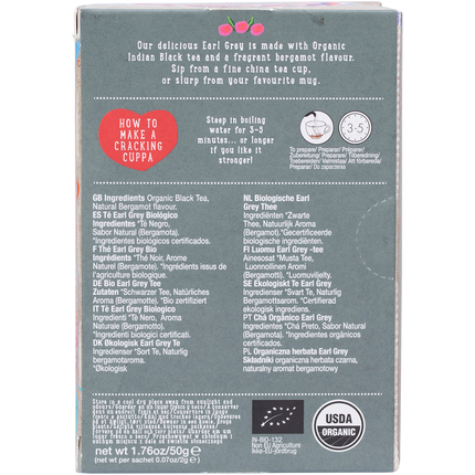 Organic Earl Grey Tea Bags
