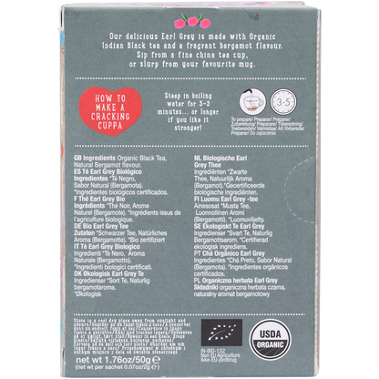 Organic Earl Grey Tea Bags