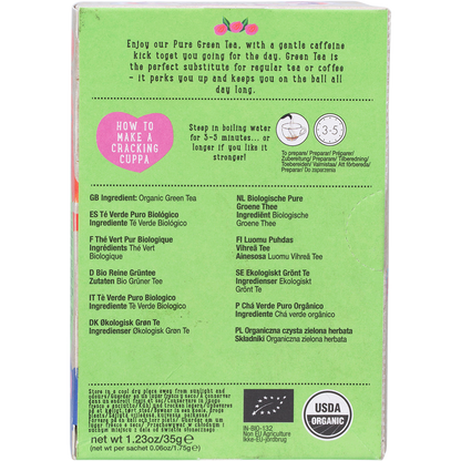 Organic Pure Green Tea Bags