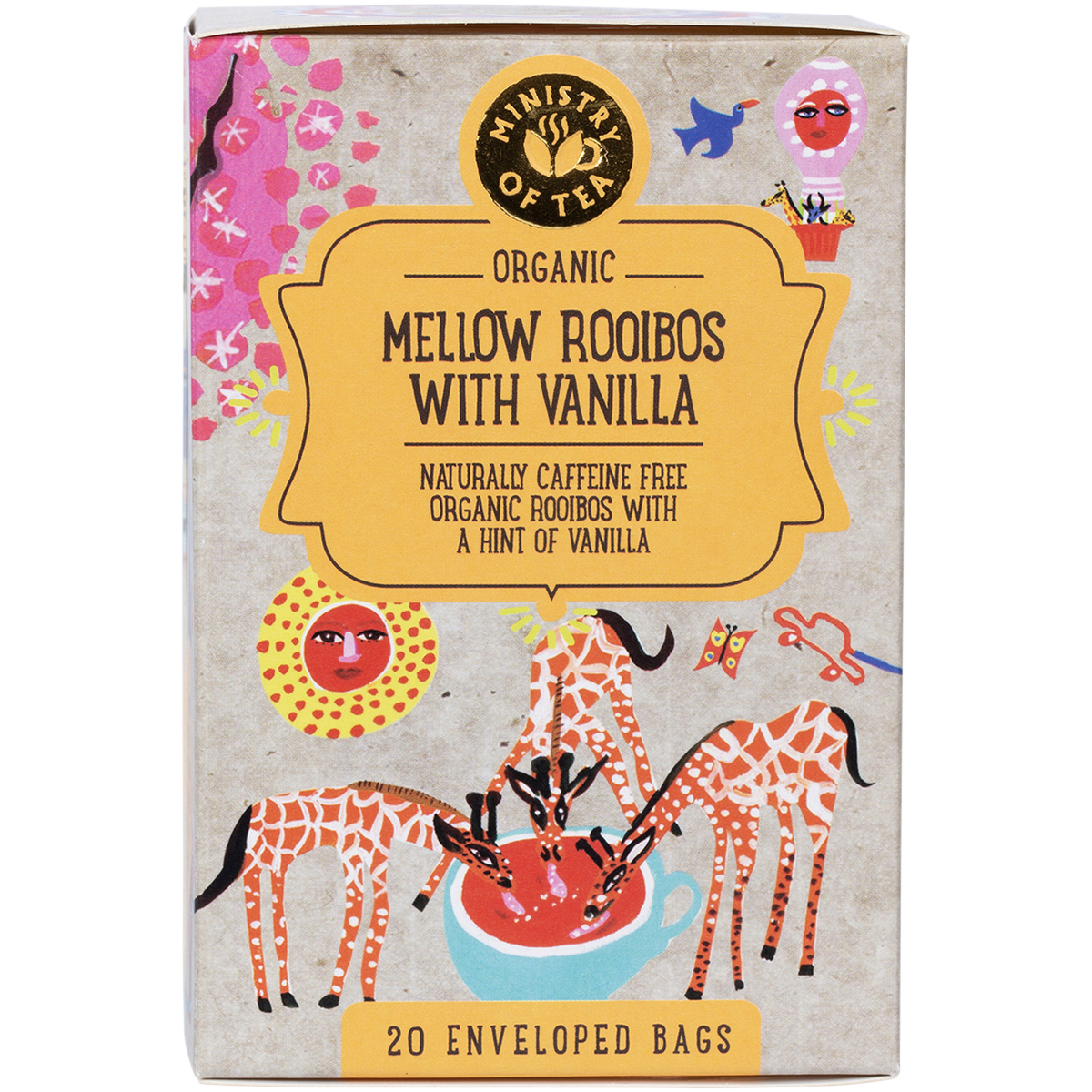 Organic Mellow Rooibos with Vanilla Tea Bags