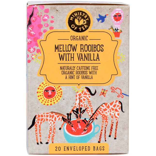 Organic Mellow Rooibos with Vanilla Tea Bags