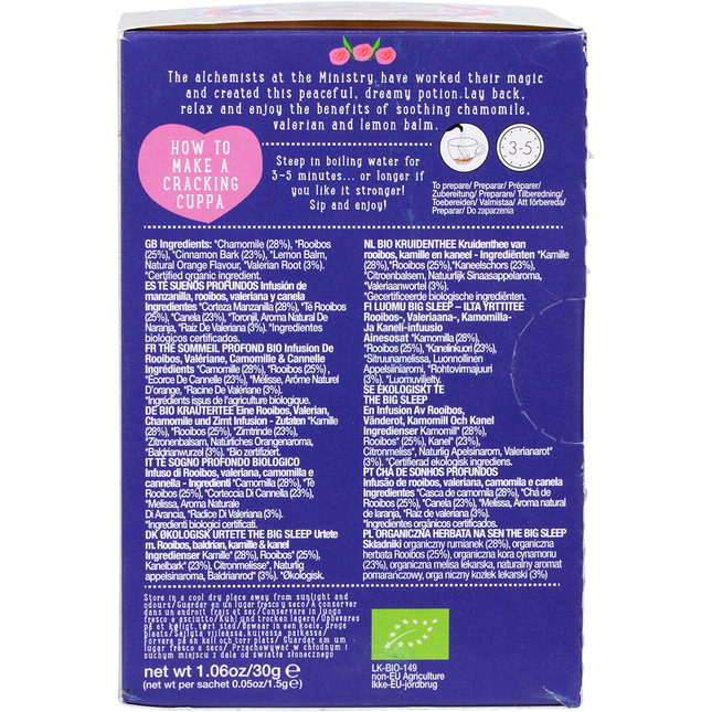 Organic The Big Sleep Tea Bags