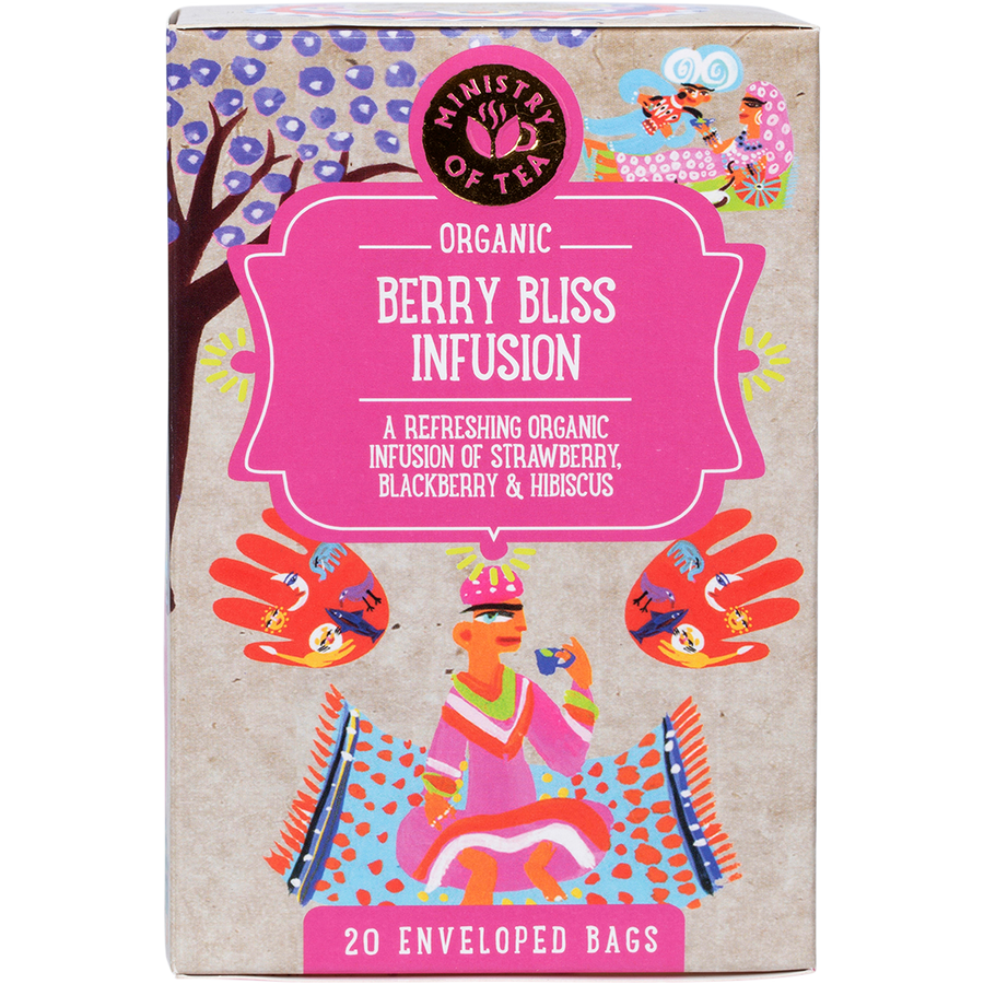 Organic Berry Bliss Infusion Tea Bags