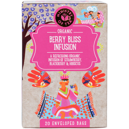 Organic Berry Bliss Infusion Tea Bags