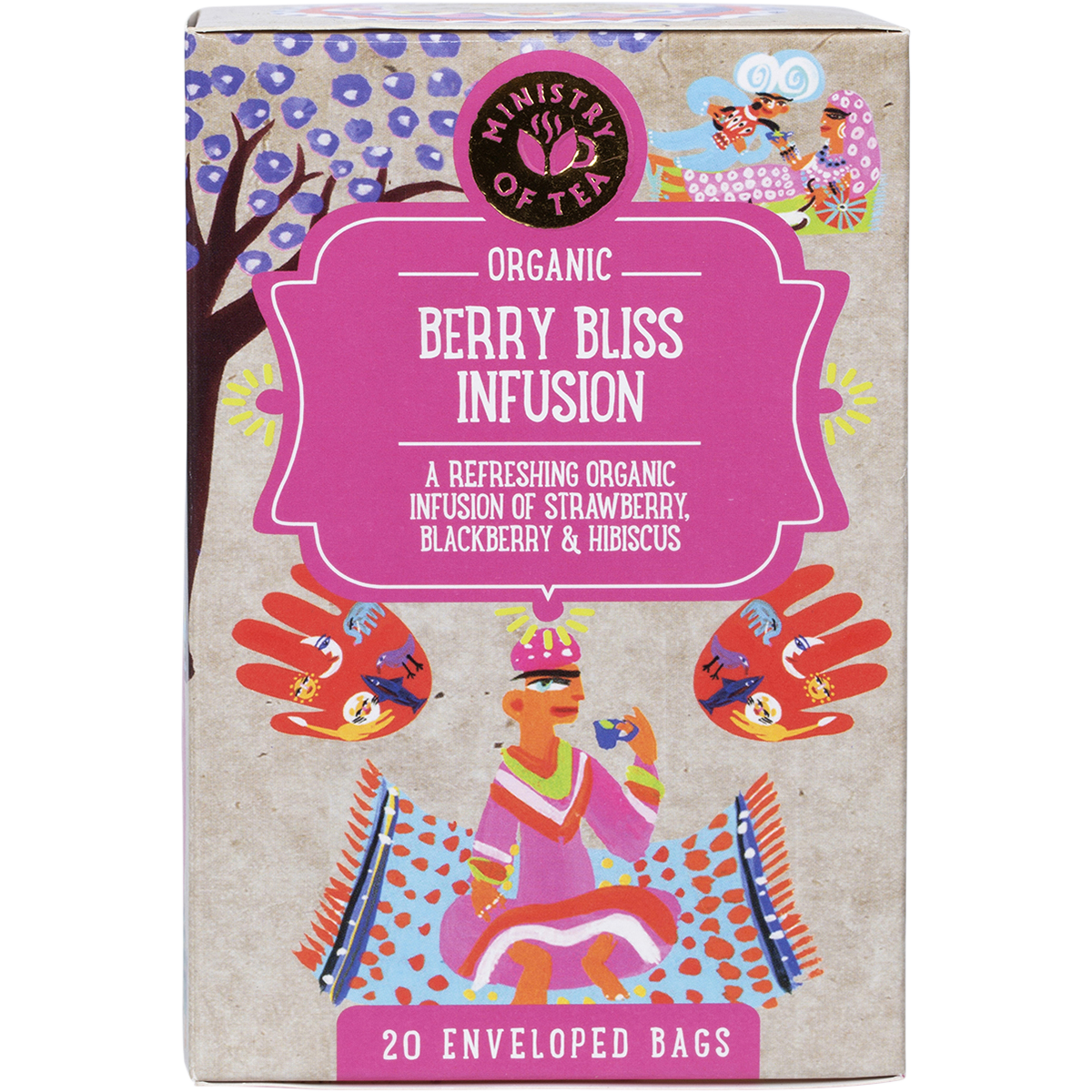 Organic Berry Bliss Infusion Tea Bags
