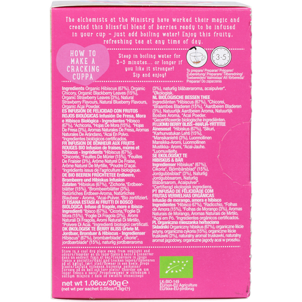 Organic Berry Bliss Infusion Tea Bags