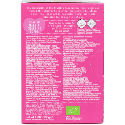Organic Berry Bliss Infusion Tea Bags