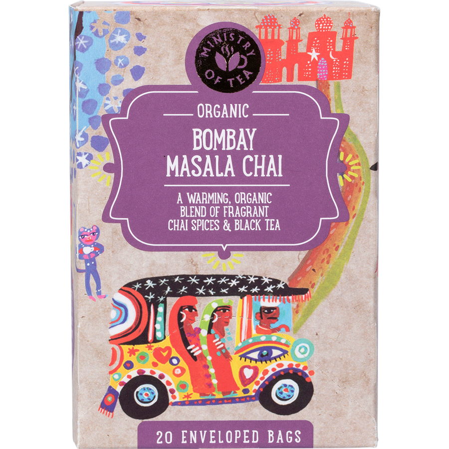 Organic Bombay Masala Chai Tea Bags