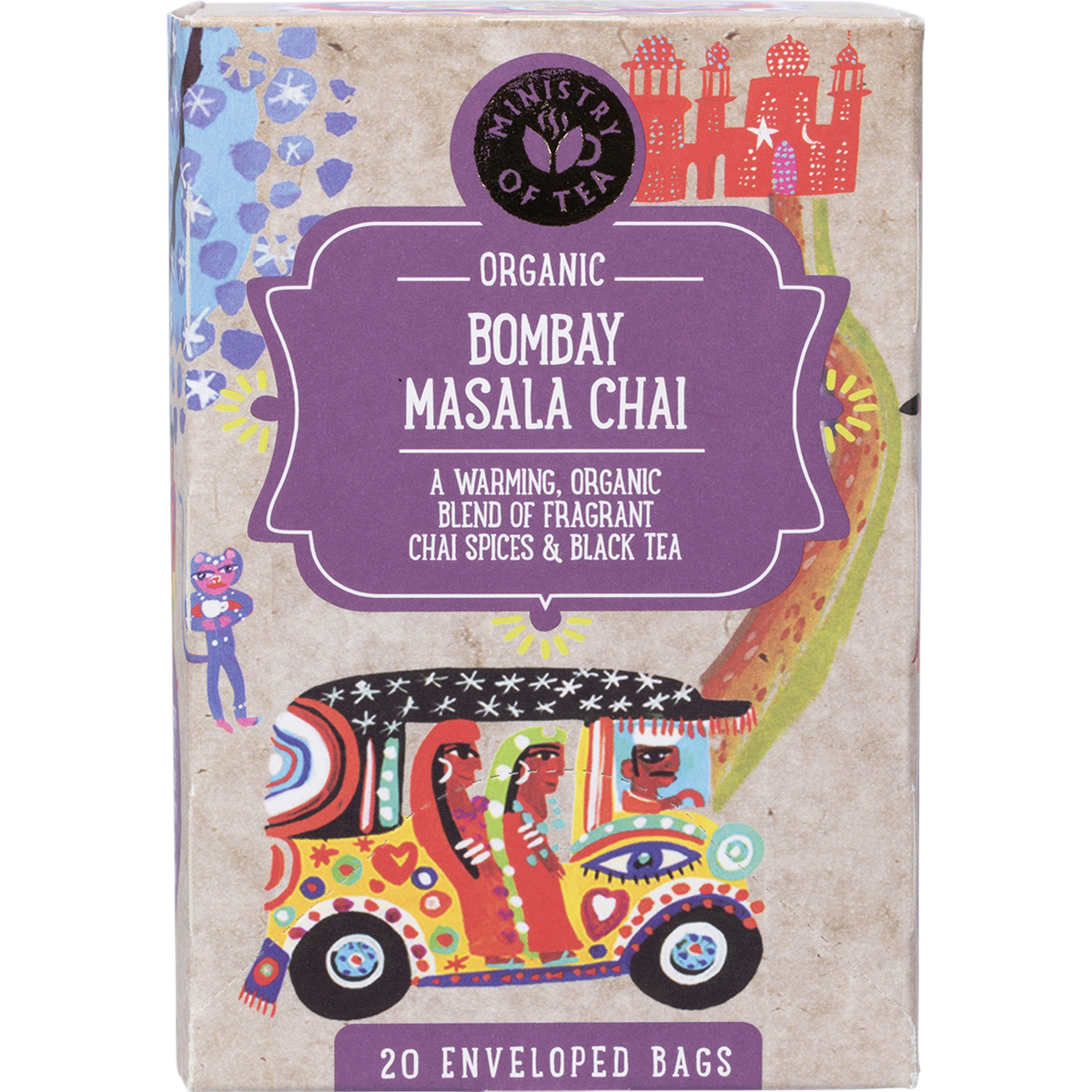 Organic Bombay Masala Chai Tea Bags