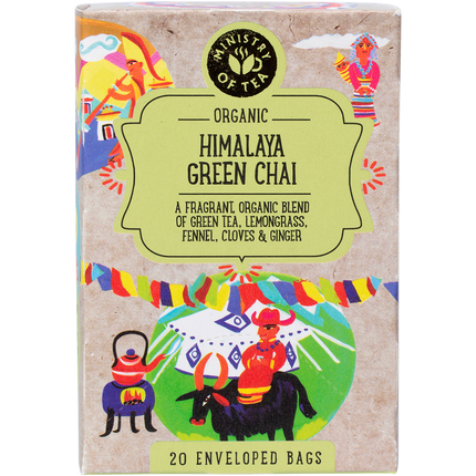 Organic Himalaya Green Chai Tea Bags