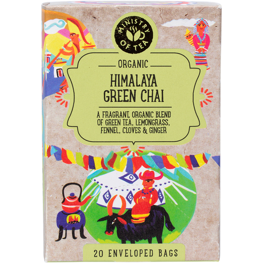 Organic Himalaya Green Chai Tea Bags